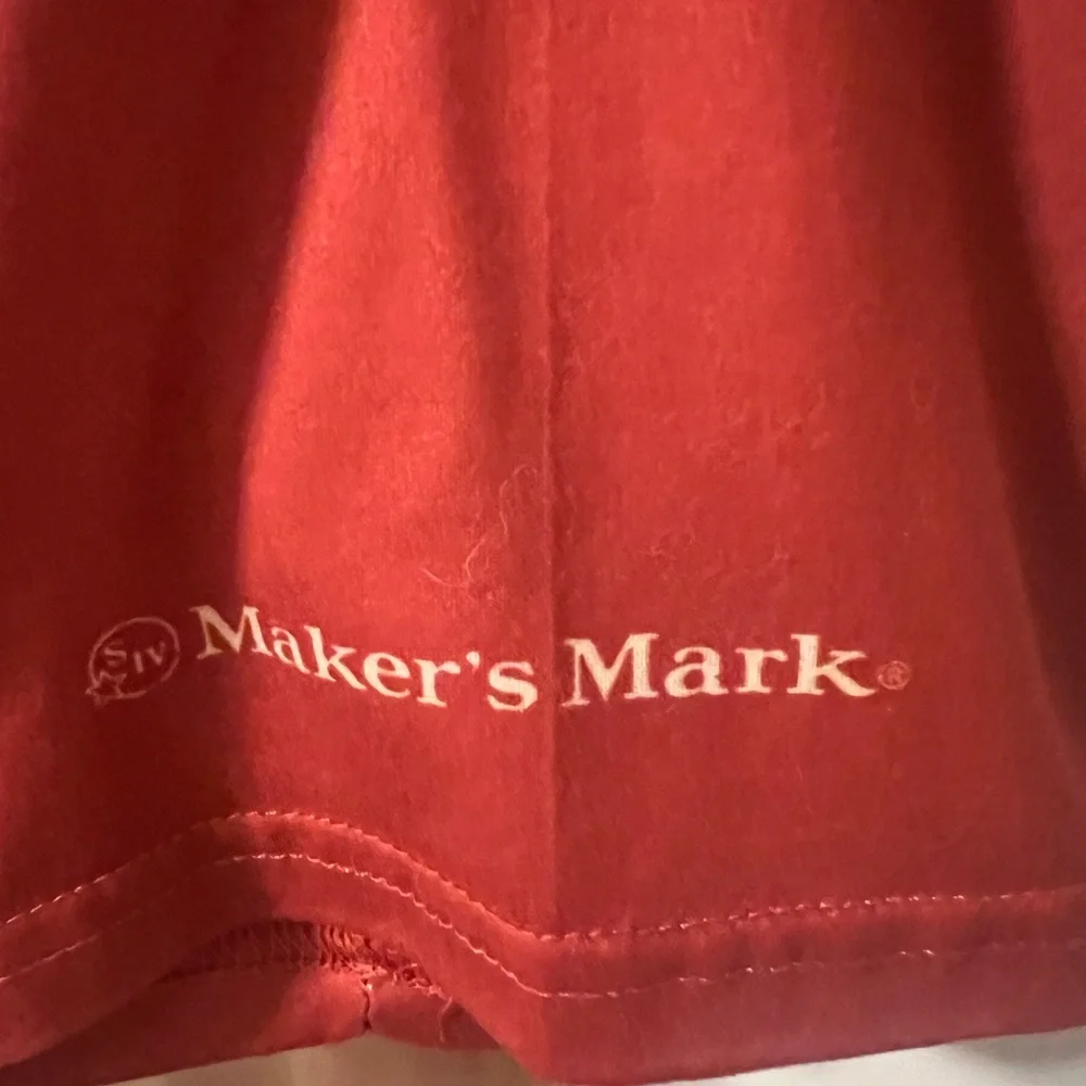 Men’s Red/Yellow Ombré Maker’s Mark T-Shirt - Picture 2 of 3